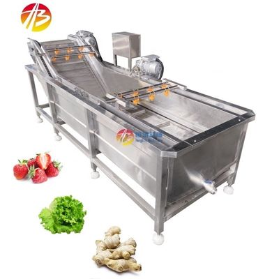 1000kg/h 工業用野菜と果物の空気泡洗濯機