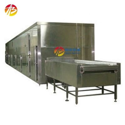 13800*3200*2500mm トンネル冷凍庫 IQF混合野菜の連続冷凍用