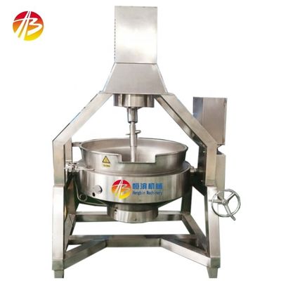 大容量キャンディー加工機械用のジャケット煮物ケトル200kg