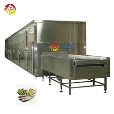 13800*3200*2500mm Iqf トンネル冷凍機 冷凍野菜 果物 エビ