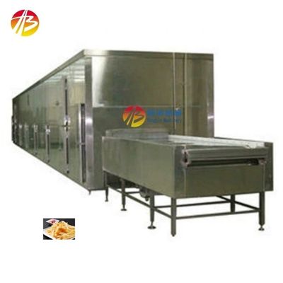 スピードフリース機 フライス トンネル冷凍機 高生産性 SUS 304 IQF
