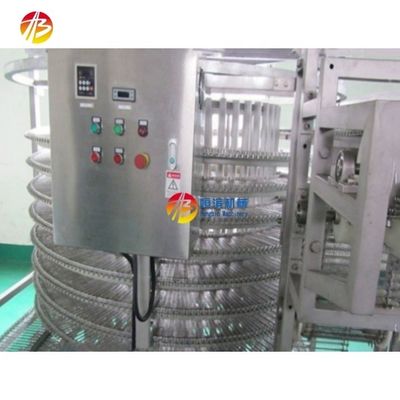 スピードフリース機 フライス トンネル冷凍機 高生産性 SUS 304 IQF