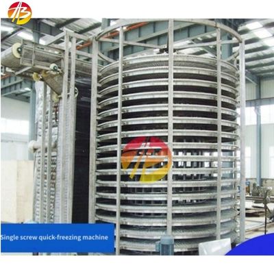 800mm 入口トンネル 混合野菜の継続的な生産のための速冷凍機