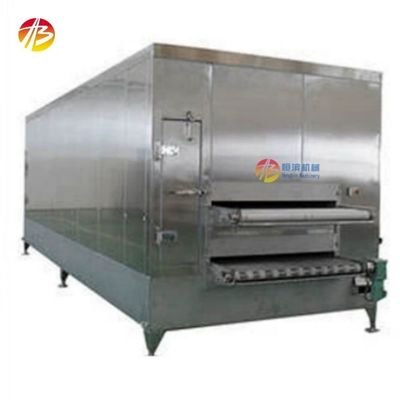 食品プラント冷凍システム IQF トンネル冷凍機 2000mm 帯幅と性能
