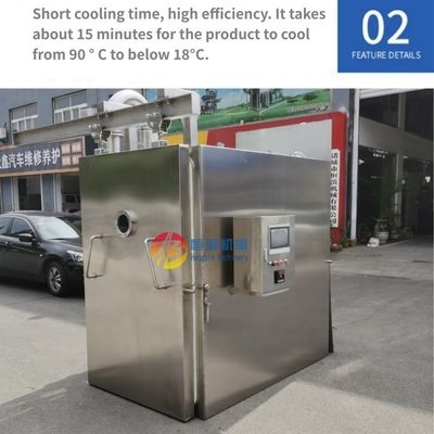 バキュムポンプ パワー 5.5KW 料理冷却装置 食品 焼肉 果物 パスタ