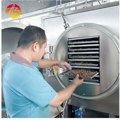 ペットフード 肉 魚 果物 野菜 ワイン屋用の真空冷凍乾燥機