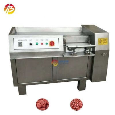 肉加工ラインをアップグレード 牛肉のキューブ切削機で