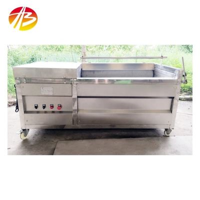 工業用ローラーブラシ 生?? ピーナッツ・ポテト トマト 洋?? 洗浄機 1.5kw パワー