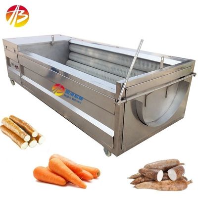 工業用ローラーブラシ 生?? ピーナッツ・ポテト トマト 洋?? 洗浄機 1.5kw パワー