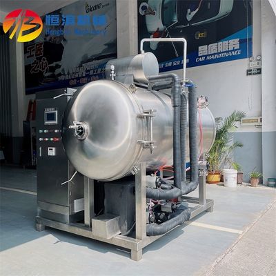 200kg / バッチ 高生産性の商業用冷凍乾燥機 操作が簡単