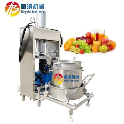 SUS304 フルーツと野菜のジュースを抽出するための商用水力冷凍プレスジューサー