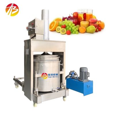 SUS304 フルーツと野菜のジュースを抽出するための商用水力冷凍プレスジューサー