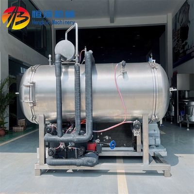 海鮮と果物 38kw エネルギーを節約する冷凍乾燥機 1400*1000mm トレイサイズ